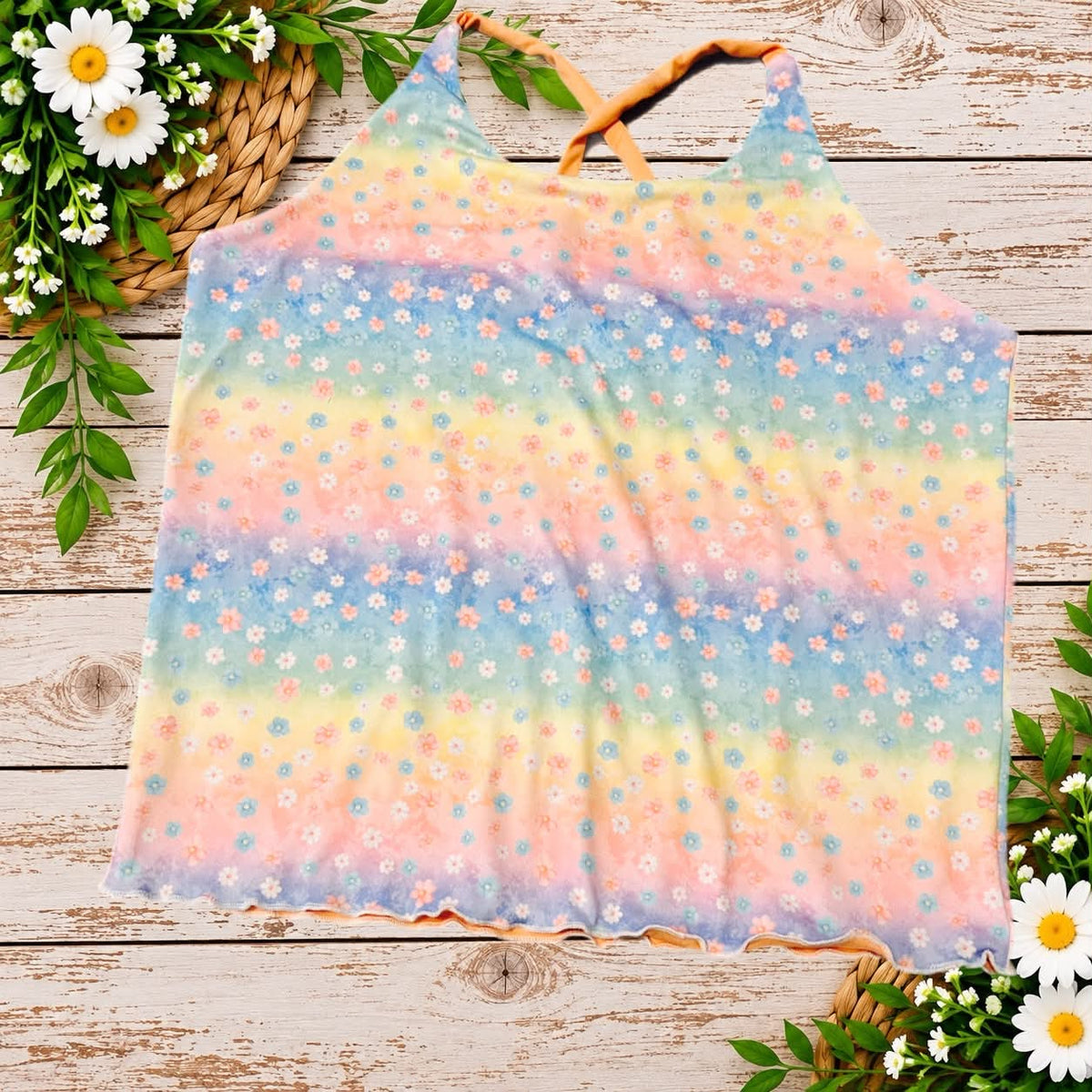 LG Adult Floral Brielle Top