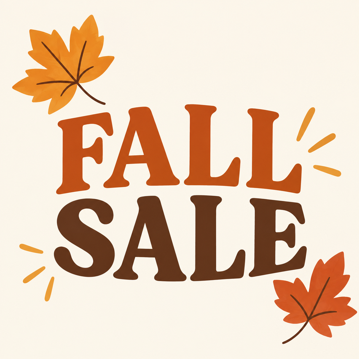 FALL SALE