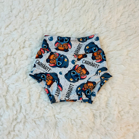 18/24 Western Blue Guy Bummie