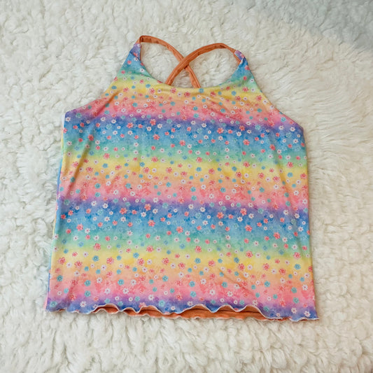 LG Adult Floral Brielle Top