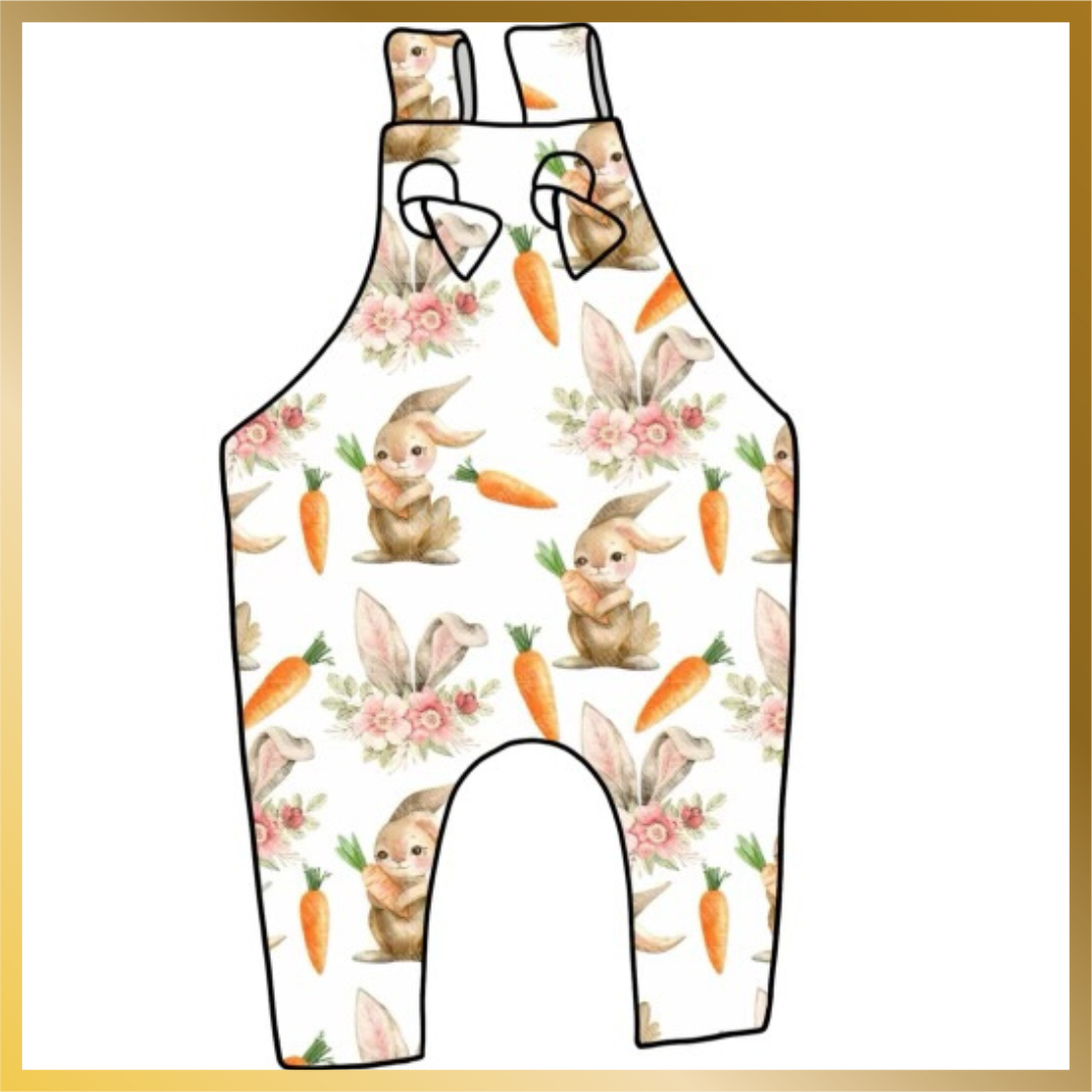 Easter Floral Pant Overall