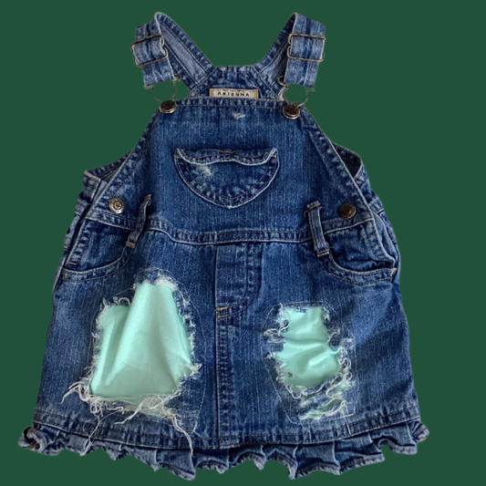 RTS 6/9 Months Infant Distressed Dress